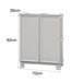 Armário exterior em PVC Armário exterior em PVC Gris Claro