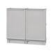 Armário de exterior em PVC Armário de exterior em PVC Gris Claro