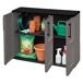 Roupeiro de exterior em PVC Roupeiro de exterior em PVC Gris