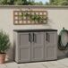 Roupeiro de exterior em PVC Roupeiro de exterior em PVC Gris