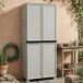 Roupeiro exterior em PVC Roupeiro exterior em PVC Gris Claro