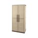 Armario Exterior 3 Estantes en Plástico Armario Exterior 3 Estantes en Plástico Beige