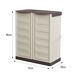 Roupeiro exterior em PVC Roupeiro exterior em PVC Beige