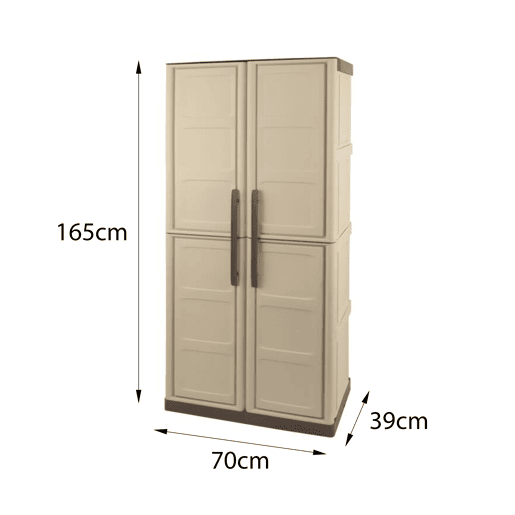 Armário exterior em PVC