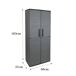 Roupeiro em PVC para exterior Roupeiro em PVC para exterior Gris