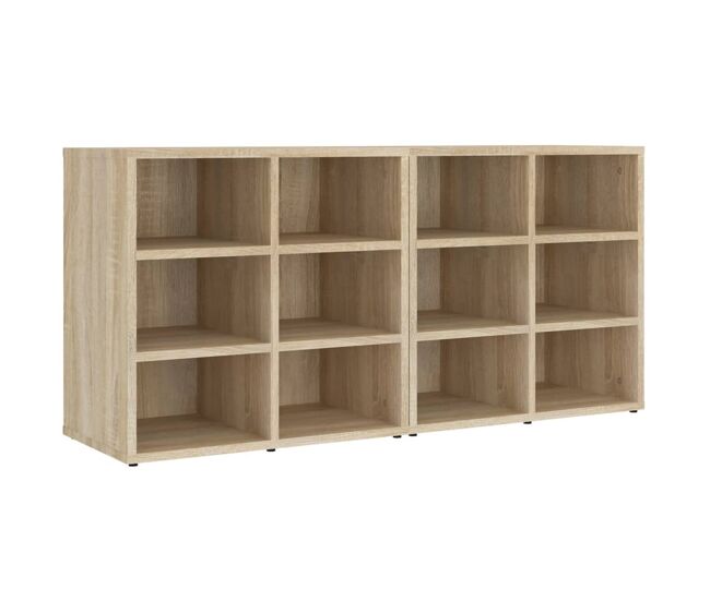 Vidaxl muebles zapatero 2 uds color roble sonoma 52,5x30x50 cm