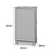 Armário de exterior em PVC Armário de exterior em PVC Gris