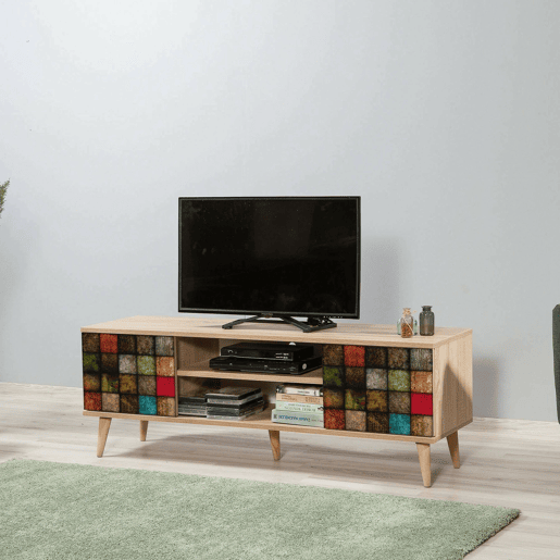 Móvel tv com efeito madeira Móvel tv com efeito madeira