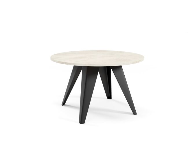 Mesa de centro fare ct75 75x75x50 blanco