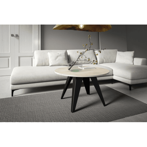 Mesa Centro FARE CT75 75x75x50 Branco Mesa Centro FARE CT75 75x75x50 Branco