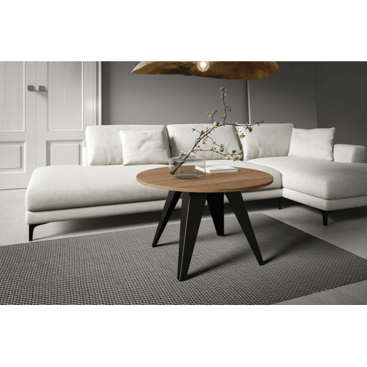 Mesa Centro FARE CT75 75x75x50 Castanho Mesa Centro FARE CT75 75x75x50 Castanho