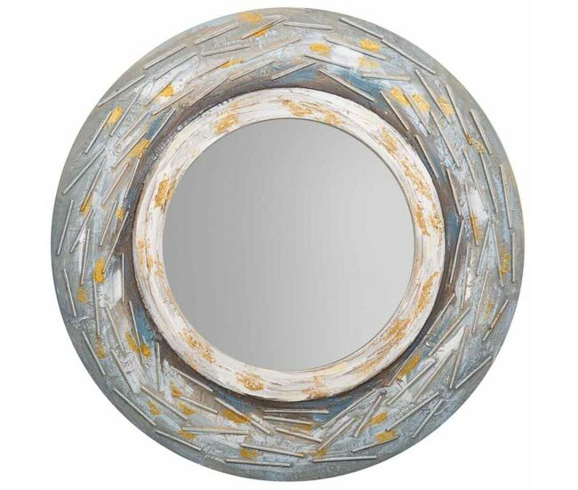 Espejo de pared alexandra house living madera 90 x 2 x 90 cm