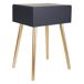 Mesita de madera Mesita de madera Gris