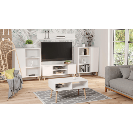 Movel Tv FOCUS RTV155 2D 155x40x48 Branco Movel Tv FOCUS RTV155 2D 155x40x48 Branco