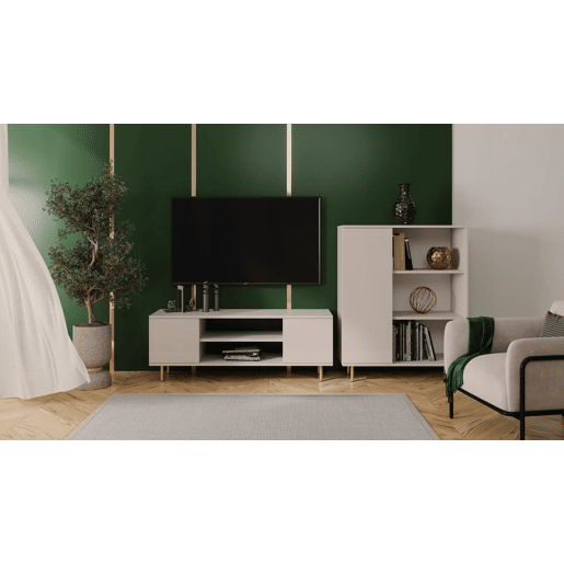 Movel Tv FOCUS RTV155 2D 155x40x48 Bege