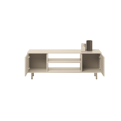 Movel Tv FOCUS RTV155 2D 155x40x48 Bege