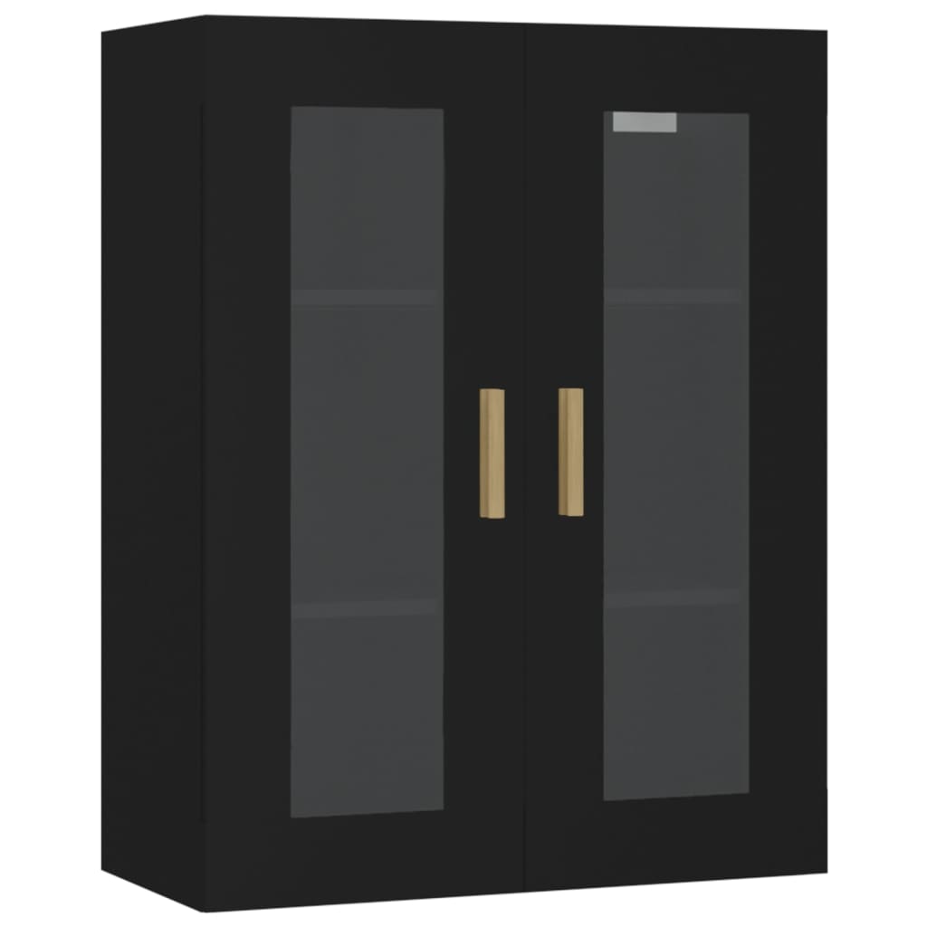 Armario De Pared Colgante 69 Negro