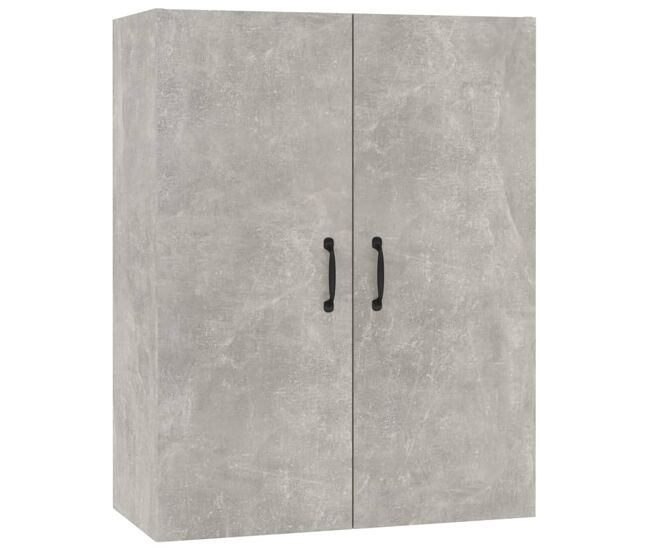 Vidaxl armario colgante madera ingeniería gris hormigón 69,5x34x90 cm