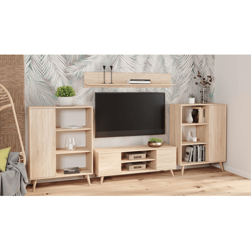 Movel Tv FOCUS RTV155 2D 155x40x48 Bege