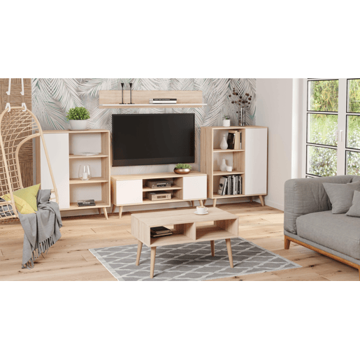 Movel Tv FOCUS RTV155 2D 155x40x48 Bege