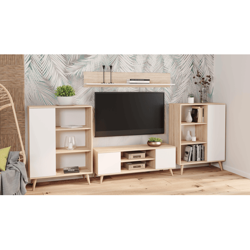 Movel Tv FOCUS RTV155 2D 155x40x48 Bege