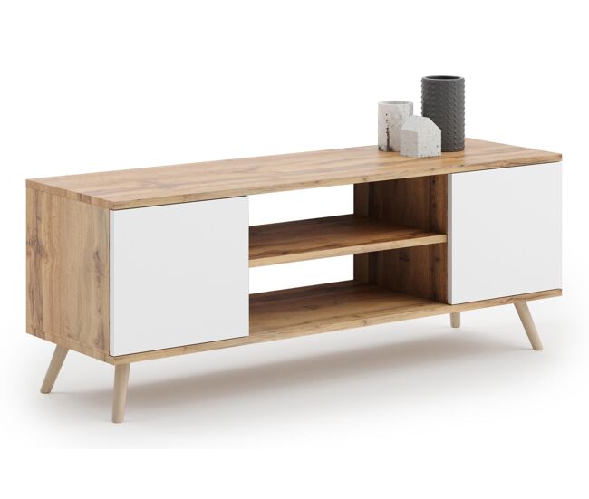 Muebles tv focus rtv155 2d 155x40x48 beige