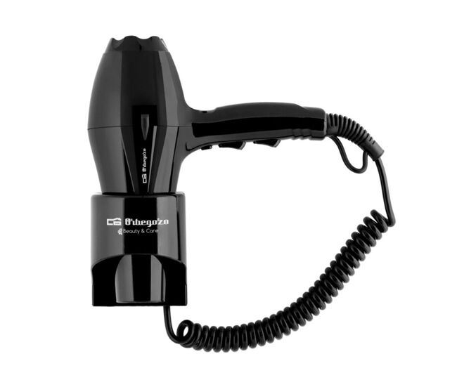 Secador de pelo orbegozo orbseh1850 negro 1800 w