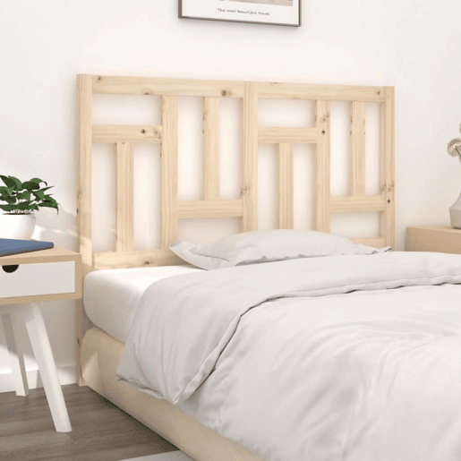 vidaXL Cabeceira de cama 140,5x4x100 cm pinho maciço vidaXL Cabeceira de cama 140,5x4x100 cm pinho maciço