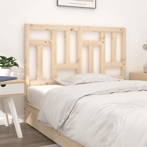 vidaXL Cabeceira de cama 140,5x4x100 cm pinho maciço vidaXL Cabeceira de cama 140,5x4x100 cm pinho maciço