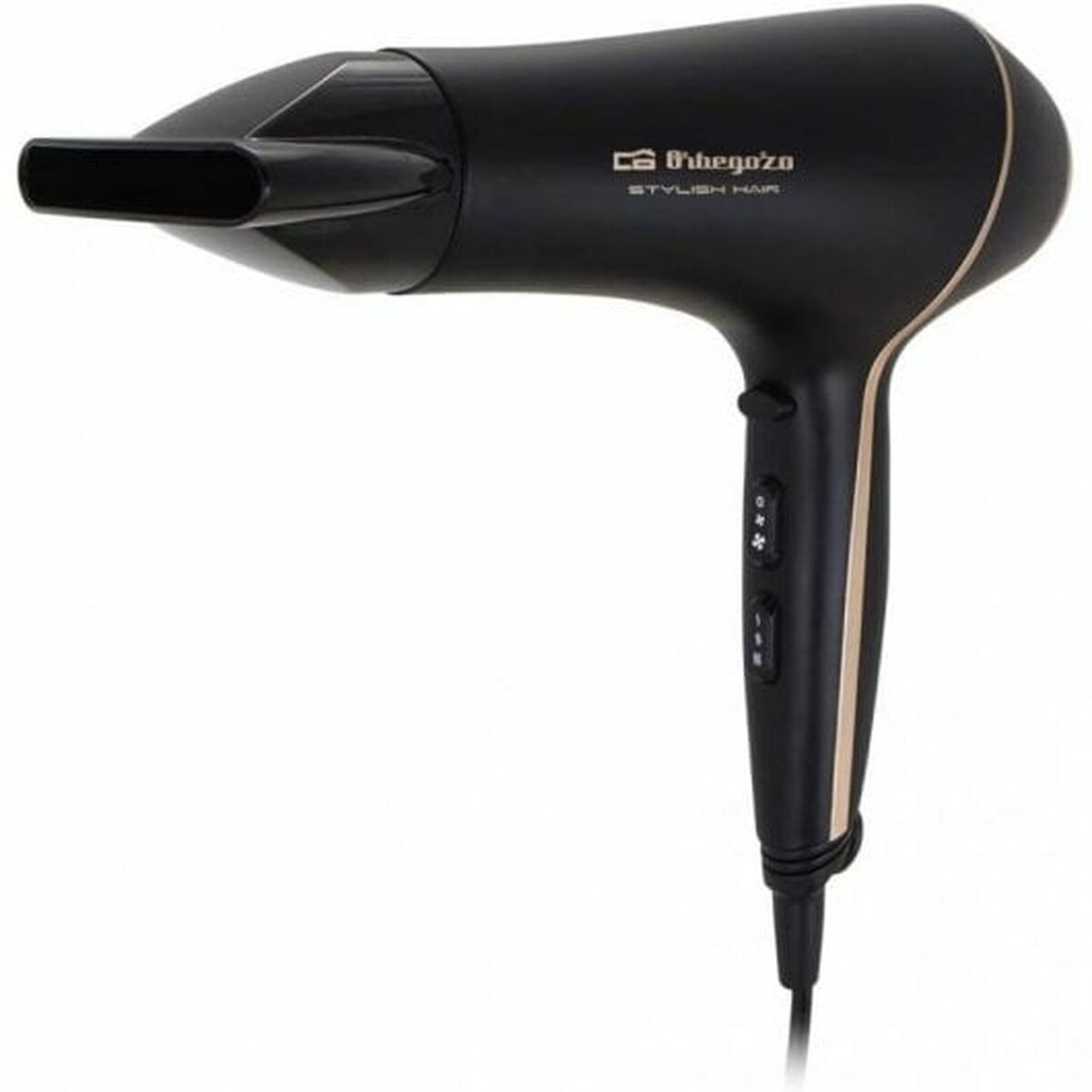 Secador de pelo orbegozo se2065 2000w 3 temperaturas negro