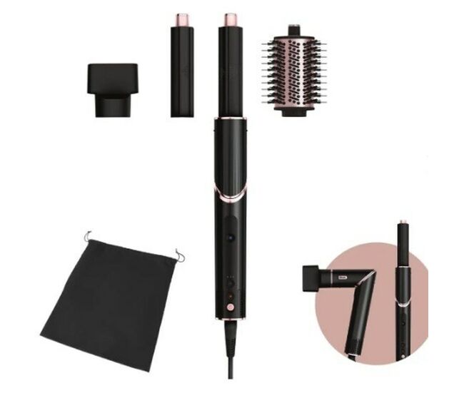 Secador de pelo shark hd424eu negro oro rosa 1400 w