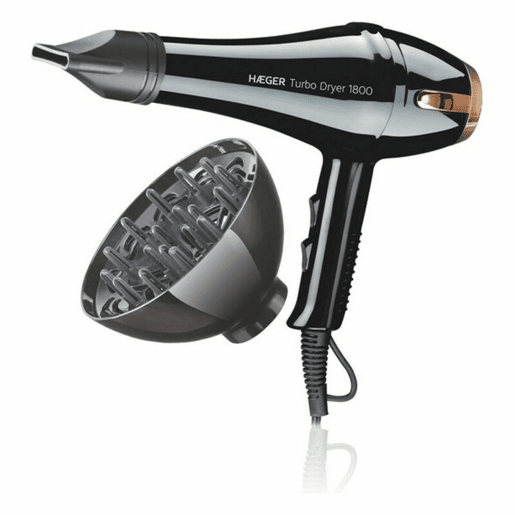 Secador de Cabelo Haeger HD-180.013A 1800 W Secador de Cabelo Haeger HD-180.013A 1800 W