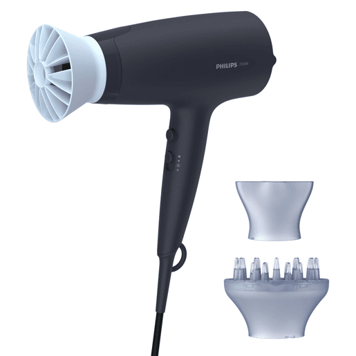 Secador de Cabelo Philips 3000 BHD36020 Secador Azul Marinho deep blue 2100 W