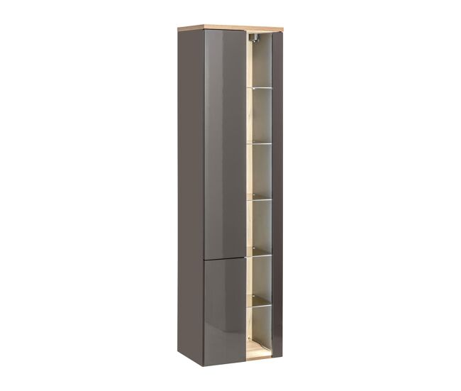 Armario alto bahama hc45 2d 45x33x170 grafito