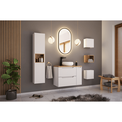 Armários Laterais NOVA SCAB30 1D 30x19x30 Branco