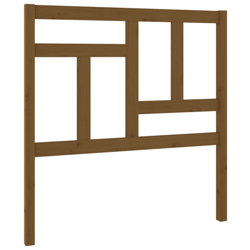 vidaXL Cabeceira de cama 80,5x4x100 cm pinho maciço castanho mel vidaXL Cabeceira de cama 80,5x4x100 cm pinho maciço castanho mel