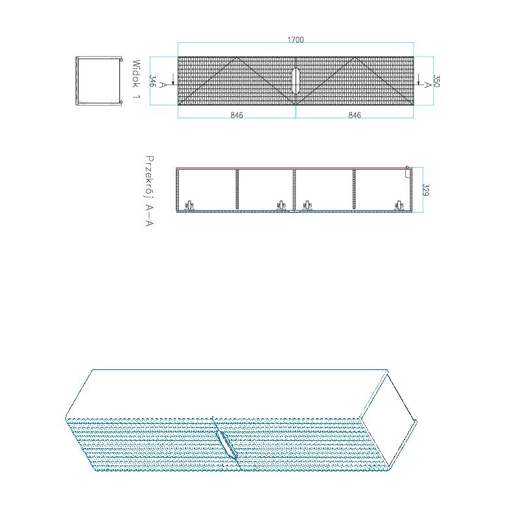 Armário Alto OCEAN HC35 2D 35x33x170 Bege