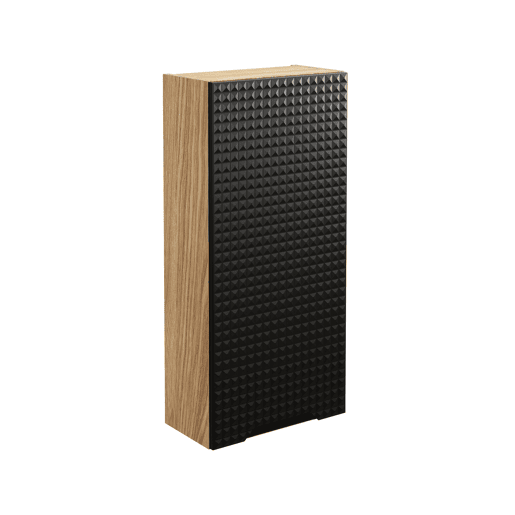 Armários Laterais LUXOR SCAB35 1D 35x19x75 Preto