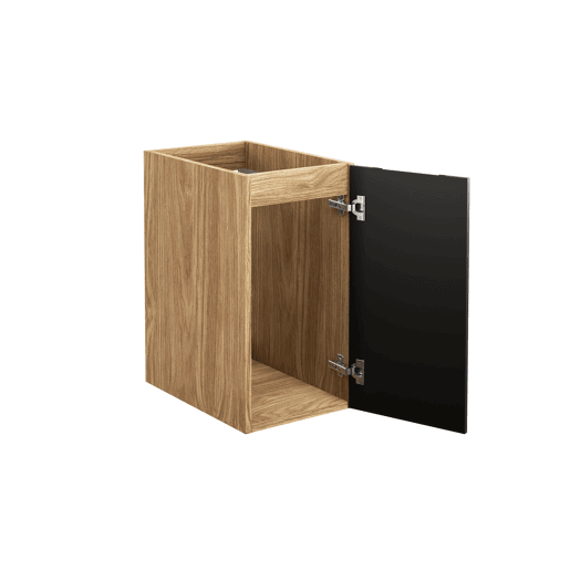 Armários Laterais LUXOR SCAB30 1D 30x46x57 Preto