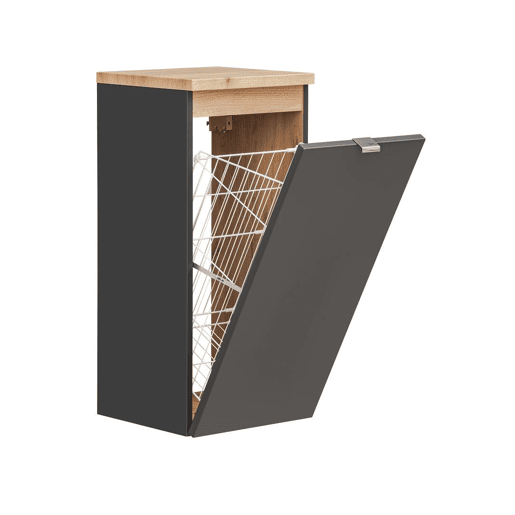 Armários Laterais CAPRI SCAB35 1D 35x35x80 Preto