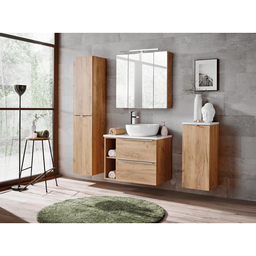 Armários Laterais CAPRI SCAB35 1D 35x35x80 Bege
