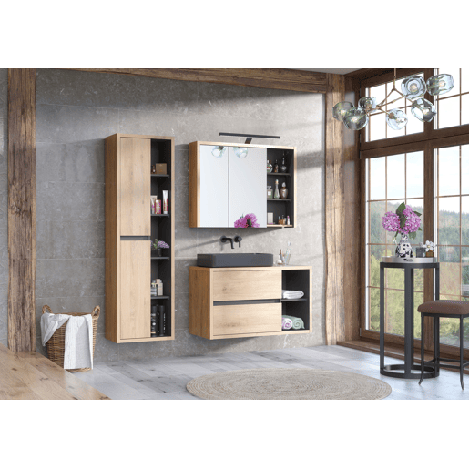 Armário Alto DEVON HC50 2D 50x33x170 Bege