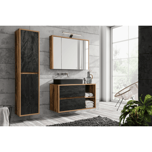 Armário Alto HAMPTON HC40 2D 40x33x170 Bege