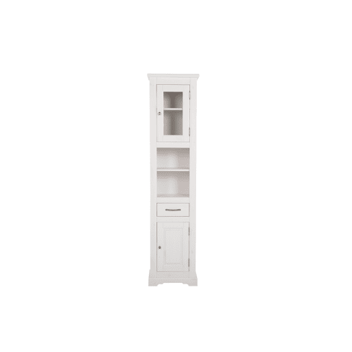Armário Alto ROMANTIC HC45 2D1D 45x30x190 Branco