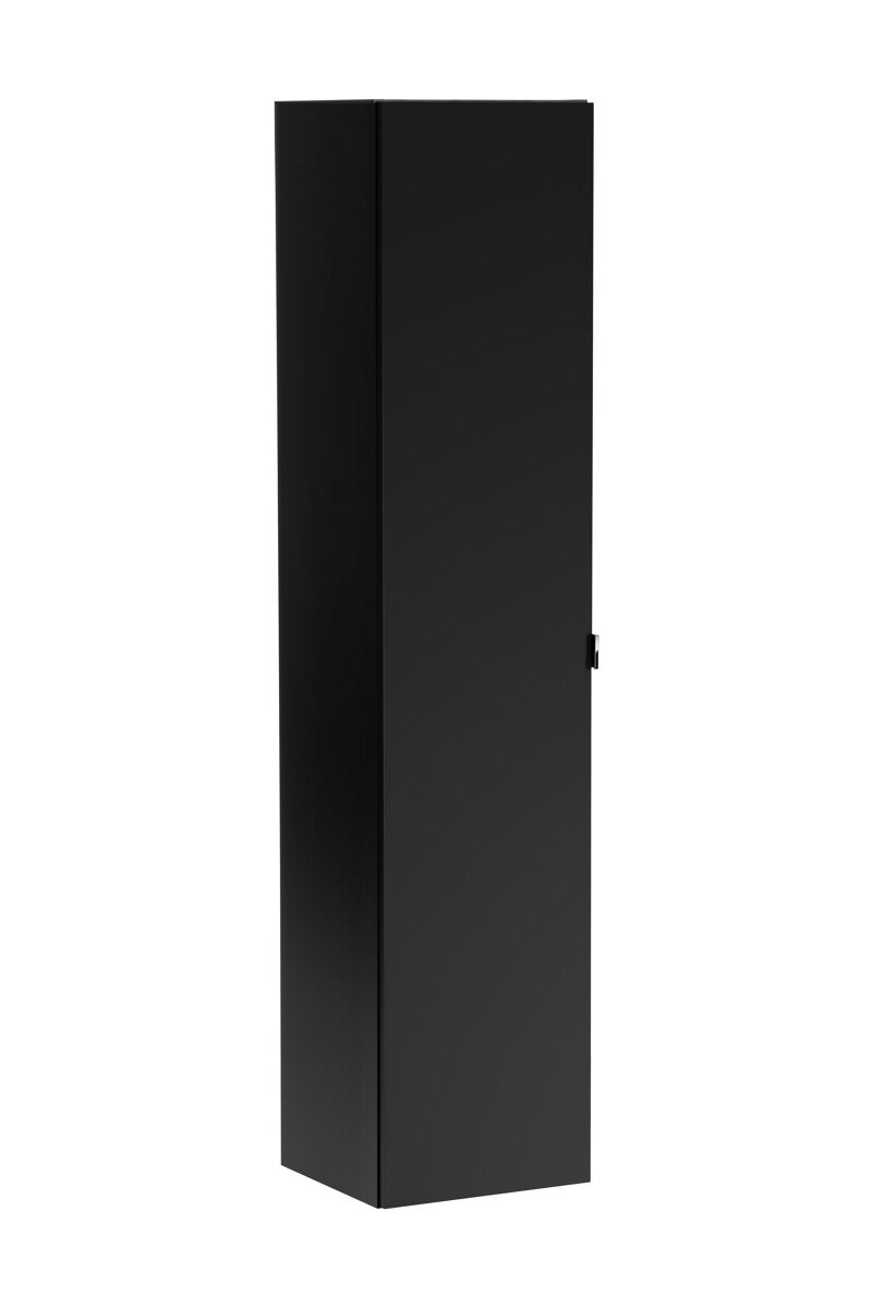 Armario alto santa fes hc35 1d2d 35x33x160 negro