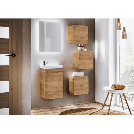 Armários Laterais ARUBA SCAB35 1D 35x22x35 Bege