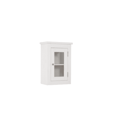 Armários Laterais ROMANTIC SCAB45 1D 45x26x70 Branco