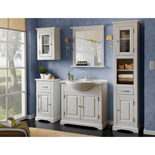 Armários Laterais ROMANTIC SCAB45 1D 45x26x70 Branco