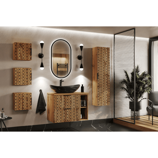 Armários Laterais DIAMOND SCAB32 1D 32x18x32 Bege