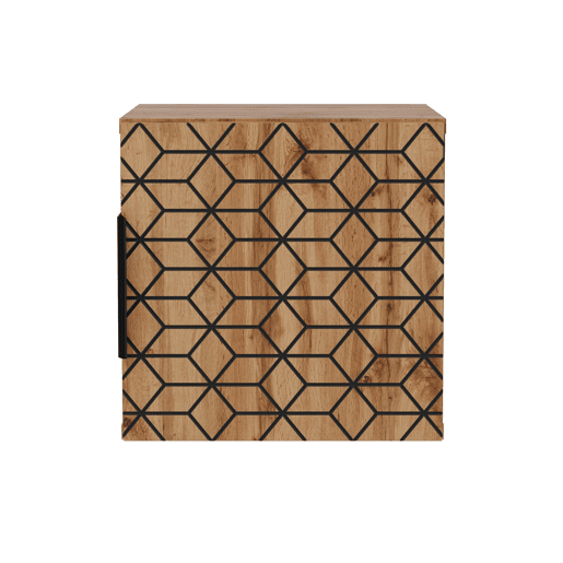 Armários Laterais DIAMOND SCAB32 1D 32x18x32 Bege